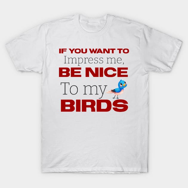 birds T-Shirt by Design stars 5